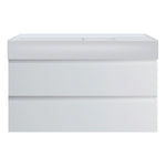 Pure Twenty 1000 Wall Cabinet with Left Bowl Top