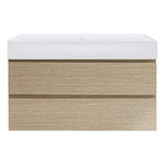 Twenty 1000 Wall Cabinet with Left Bowl Top