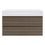 Twenty 1000 Wall Cabinet with Left Bowl Top