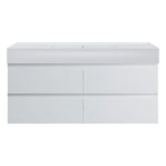 Pure Twenty 1200 Wall Cabinet with Central Bowl Top