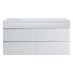 Pure Twenty 1200 Wall Cabinet with Right Bowl Top