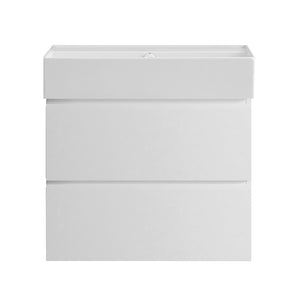 Pure Twenty 600 Wall Cabinet with Full Bowl Top - Vanity Cabinets