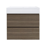 Twenty 600 Wall Cabinet with Left Bowl Top