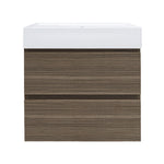 Twenty 600 Wall Cabinet with Right Bowl Top