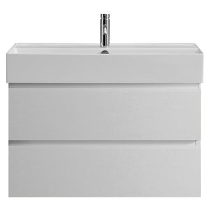 Pure Twenty 800 Wall Cabinet with Full Bowl - Vanity Cabinets