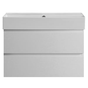 Pure Twenty 800 Wall Cabinet with Full Bowl - Vanity Cabinets