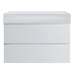 Pure Twenty 800 Wall Cabinet with Left Bowl Top