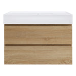 Twenty 800 Wall Cabinet with Left Bowl Top