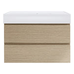 Twenty 800 Wall Cabinet with Left Bowl Top