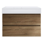 Twenty 800 Wall Cabinet with Right Bowl Top