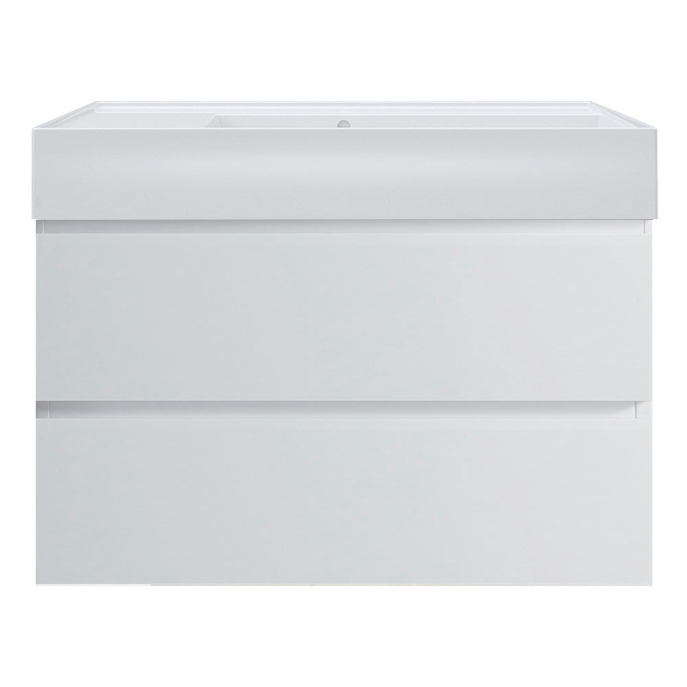 Pure Twenty 800 Wall Cabinet with Right Bowl Top