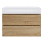 Twenty 800 Wall Cabinet with Left Bowl Top