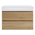 Twenty 800 Wall Cabinet with Right Bowl Top