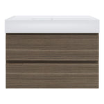 Twenty 800 Wall Cabinet with Right Bowl Top