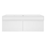 Float Twenty 1200 Wall Cabinet with Right Bowl Top