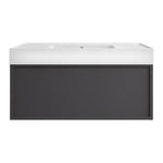 Float Twenty 800 Wall Cabinet with Central Bowl Top