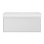 Float Twenty 800 Wall Cabinet with Right Bowl Top