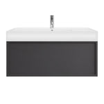 Float Twenty 800 Wall Cabinet with Left Bowl Top