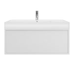 Float Twenty 800 Wall Cabinet with Left Bowl Top