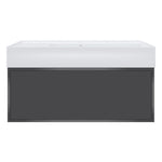 Float Twenty 800 Wall Cabinet with Right Bowl Top