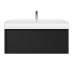 Float Twenty 800 Wall Cabinet with Right Bowl Top