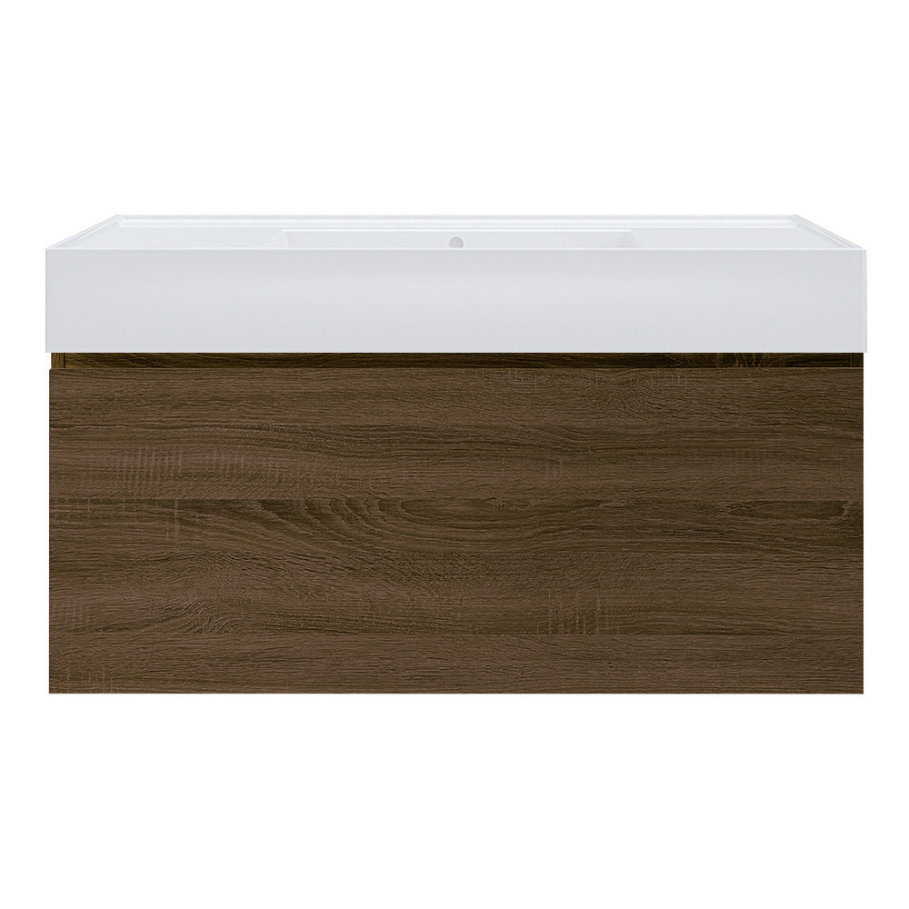 Rocki Twenty 1000 Wall Cabinet with Central Bowl Top