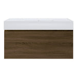 Rocki Twenty 1000 Wall Cabinet with Central Bowl Top
