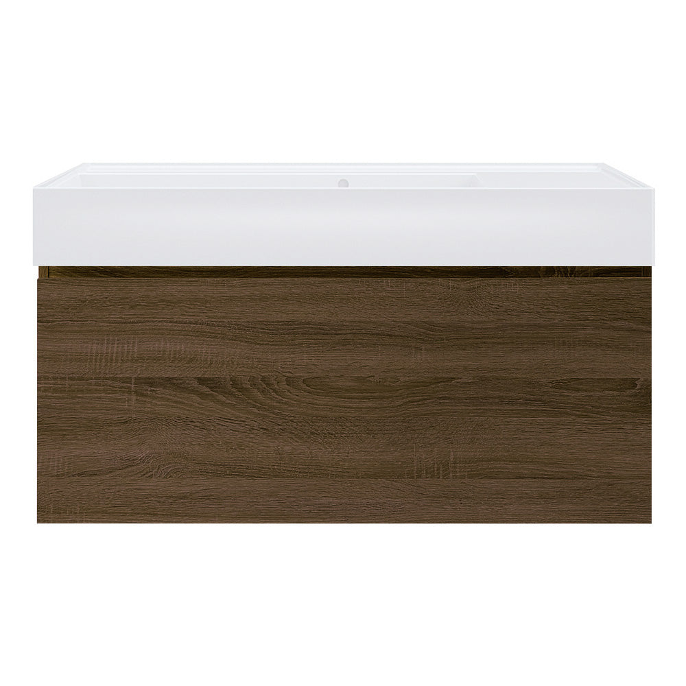Rocki Twenty 1000 Wall Cabinet with Left Bowl Top