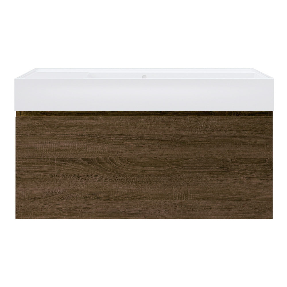 Rocki Twenty 1000 Wall Cabinet with Right Bowl Top