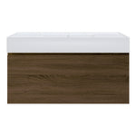 Rocki Twenty 1000 Wall Cabinet with Central Bowl Top