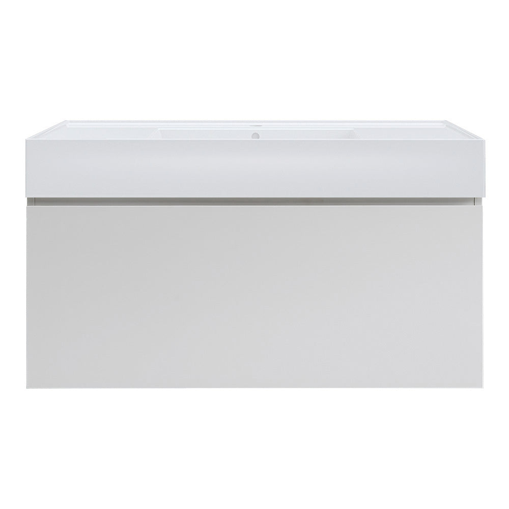 Rocki Twenty 1000 Wall Cabinet with Central Bowl Top