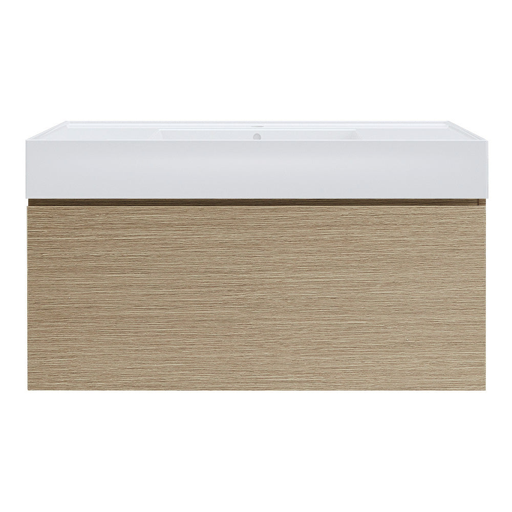 Rocki Twenty 1000 Wall Cabinet with Central Bowl Top