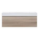 Rocki Twenty 1400 Wall Cabinet with Double Bowl Top