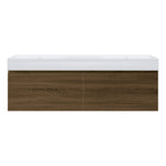 Rocki Twenty 1600 Wall Cabinet with Double Bowl Top