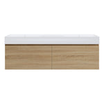 Rocki Twenty 1600 Wall Cabinet with Double Bowl Top