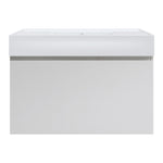 Rocki Twenty 800 Wall Cabinet with Central Bowl Top