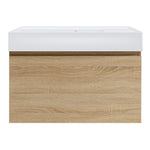 Rocki Twenty 800 Wall Cabinet with Left Bowl Top
