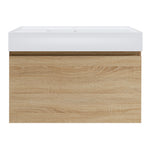 Rocki Twenty 800 Wall Cabinet with Right Bowl Top