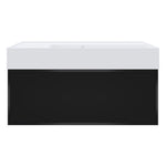 Float Twenty 800 Wall Cabinet with Matt White Right Bowl Top
