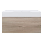 Rocki Twenty 1000 Wall Cabinet with Matt White Central Bowl Top