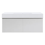 Rocki Twenty 1200 Wall Cabinet with Matt White Central Bowl Top