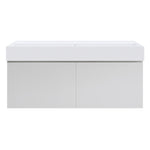 Rocki Twenty 1200 Wall Cabinet with Matt White Full Bowl Top