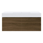 Rocki Twenty 1200 Wall Cabinet with Matt White Central Bowl Top