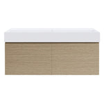 Rocki Twenty 1200 Wall Cabinet with Matt White Full Bowl Top