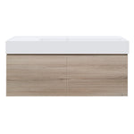 Rocki Twenty 1200 Wall Cabinet with Matt White Right Bowl Top