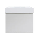 Rocki Twenty 600 Wall Cabinet with Matt White Central Bowl Top