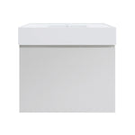 Rocki Twenty 600 Wall Cabinet with Matt White Central Bowl Top