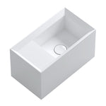 Cut Wall Basin with Centre Tap Landing (45x25x25H)