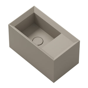 Cut Wall Basin RH Tap Landing (45x25x25H) - Basins