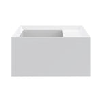 Cut Wall Basin RH Tap Landing (45x25x25H)